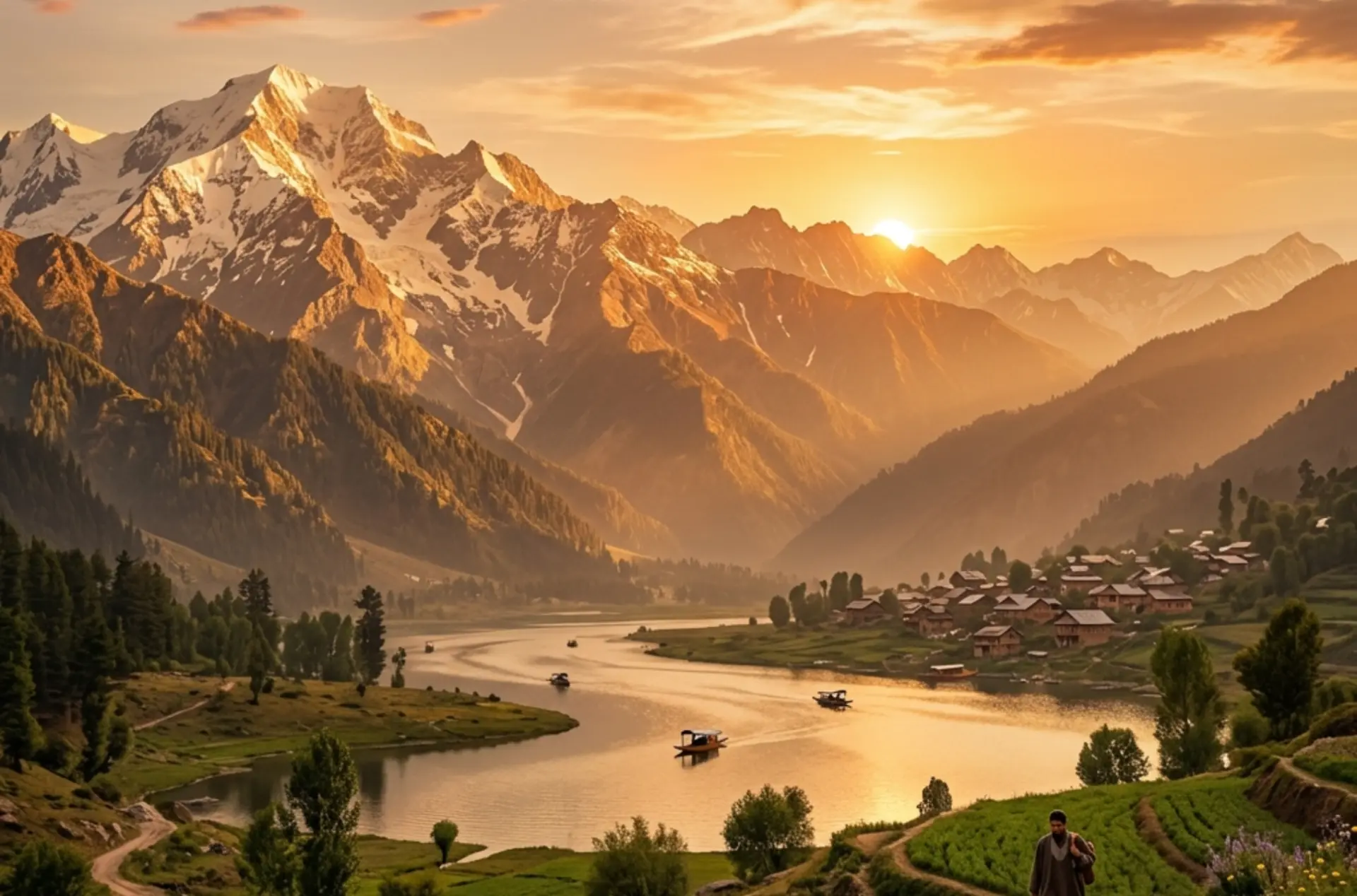 Premium Kashmir Honeymoon Package from Chennai