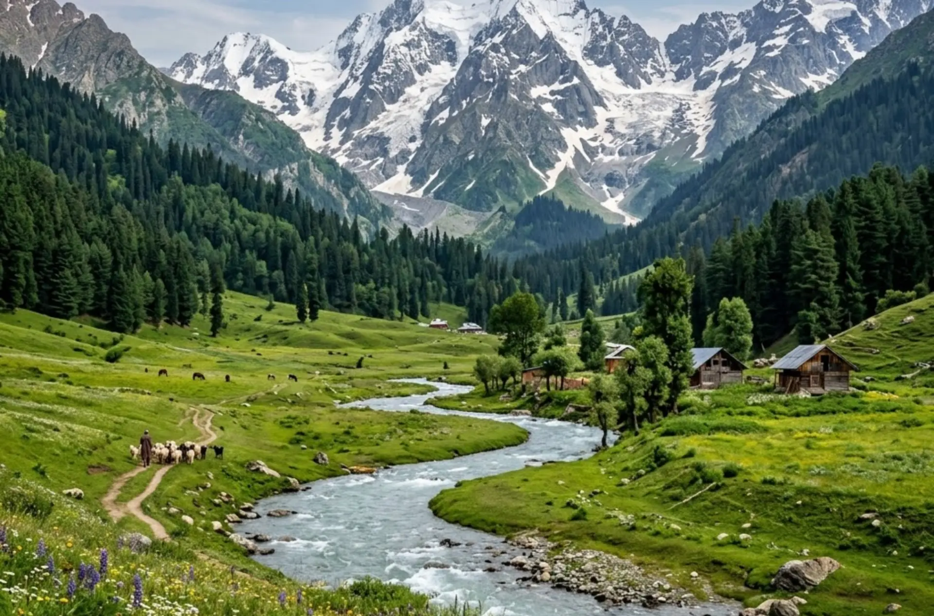Romantic Jammu Kashmir Honeymoon Package with Vaishno Devi Darshan