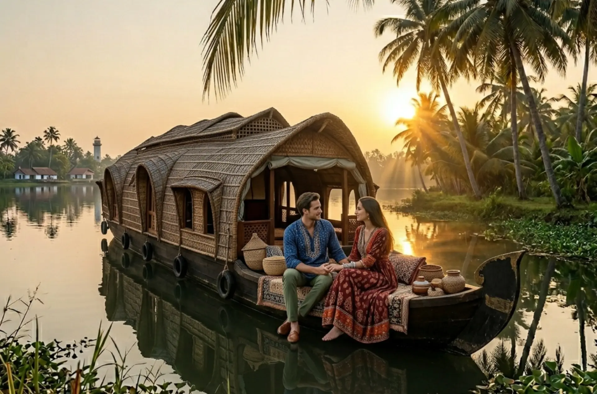 Complete Kerala Couple Vacation with Munnar & Alleppey