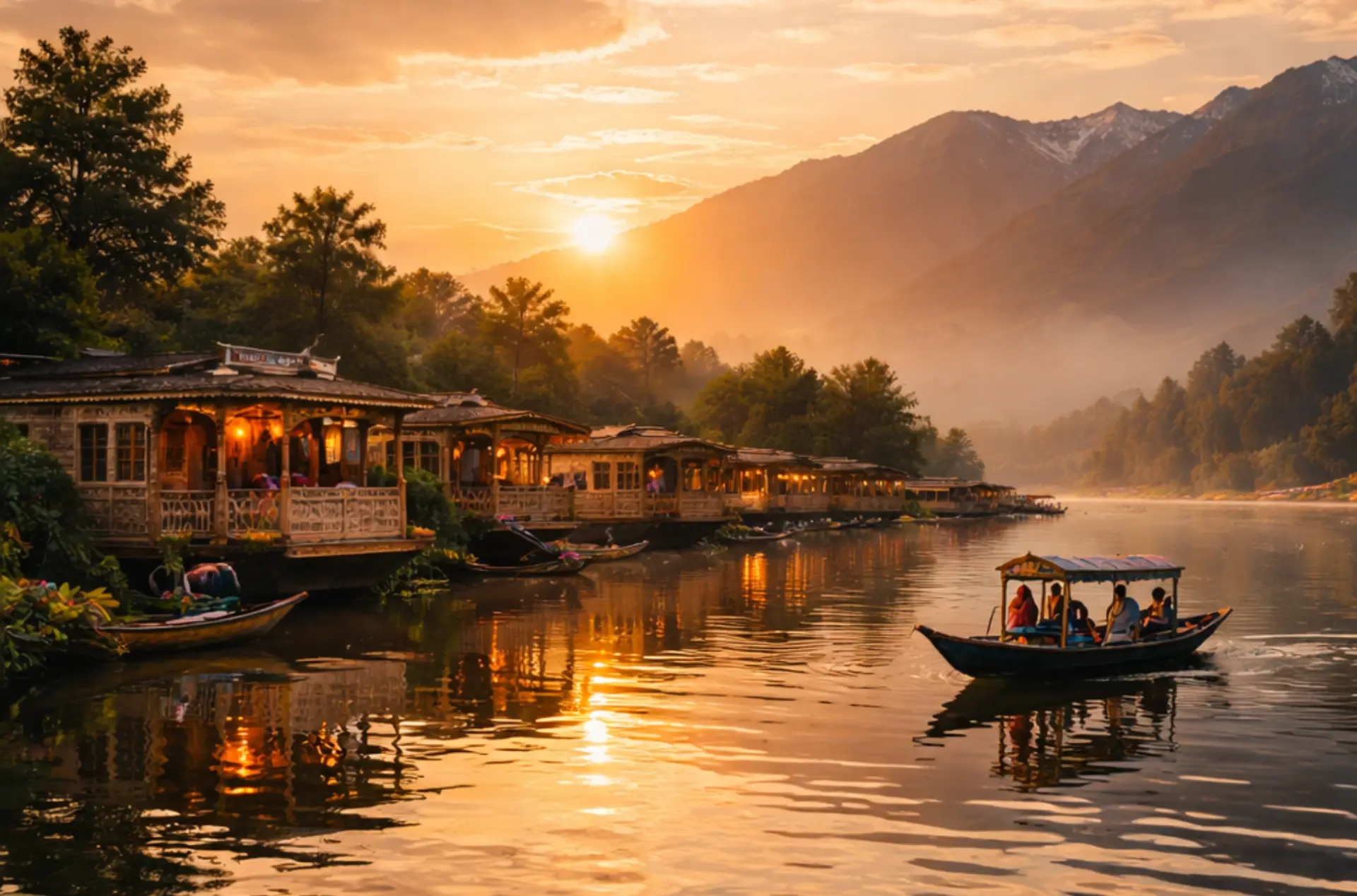 Romantic Jammu Kashmir Honeymoon Package with Vaishno Devi Darshan