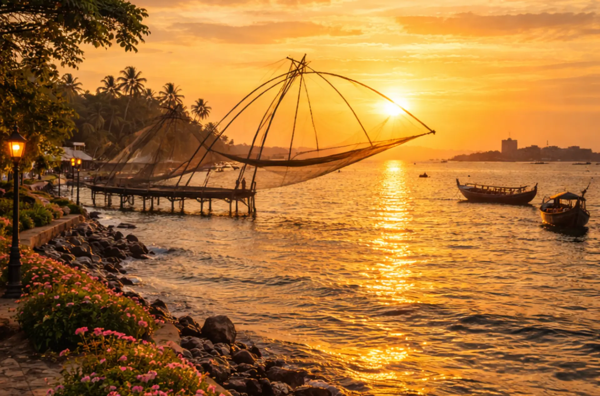Luxury Kerala Honeymoon Escape with Kovalam Beaches