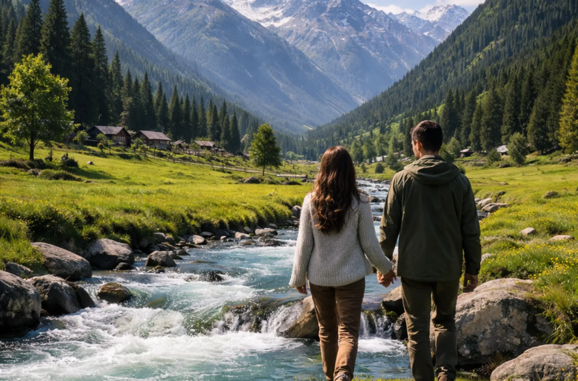 Heavenly Kashmir Couple Tour Package with Houseboat Stay