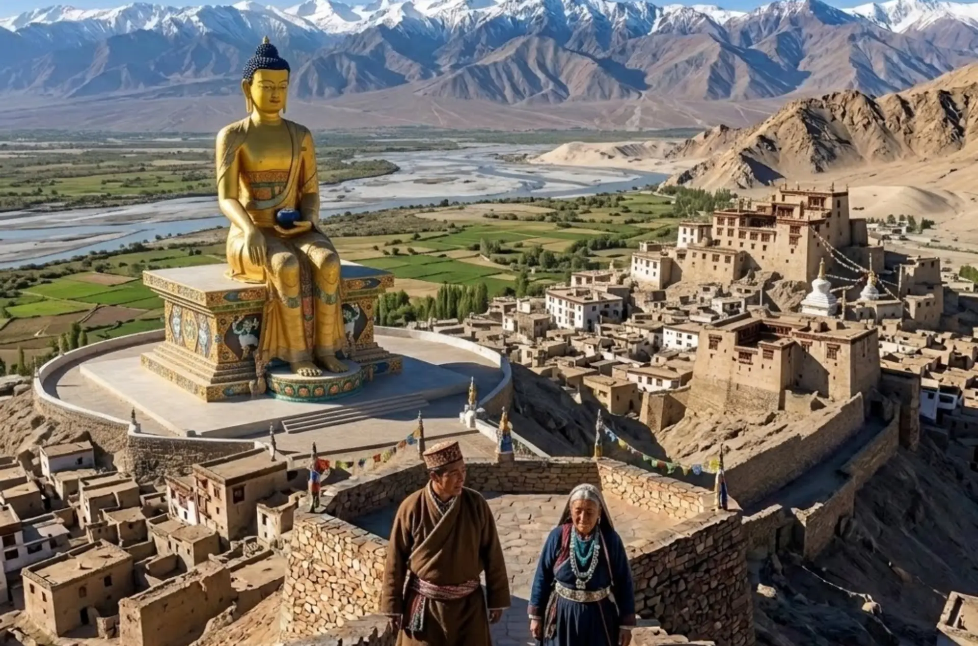 Affordable Leh Ladakh Couple Honeymoon Tour with Private Cab