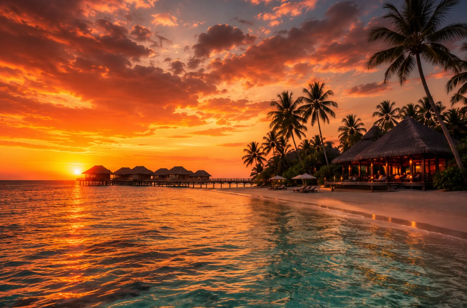Maldives Island Escape Honeymoon Package with Beachside Luxury
