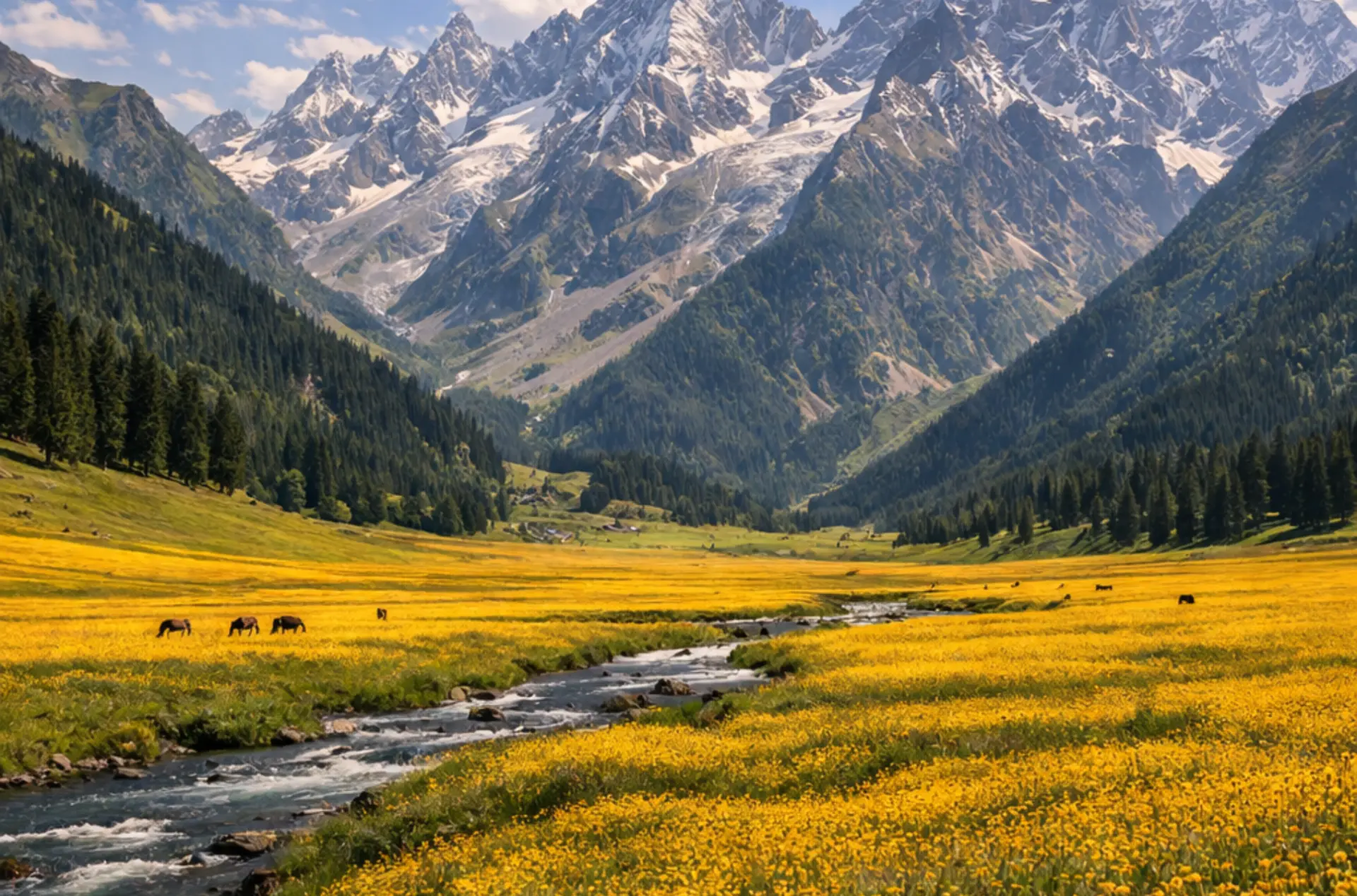 Kashmir Winter Snow Wonderland – Gulmarg Sonmarg Srinagar Escape